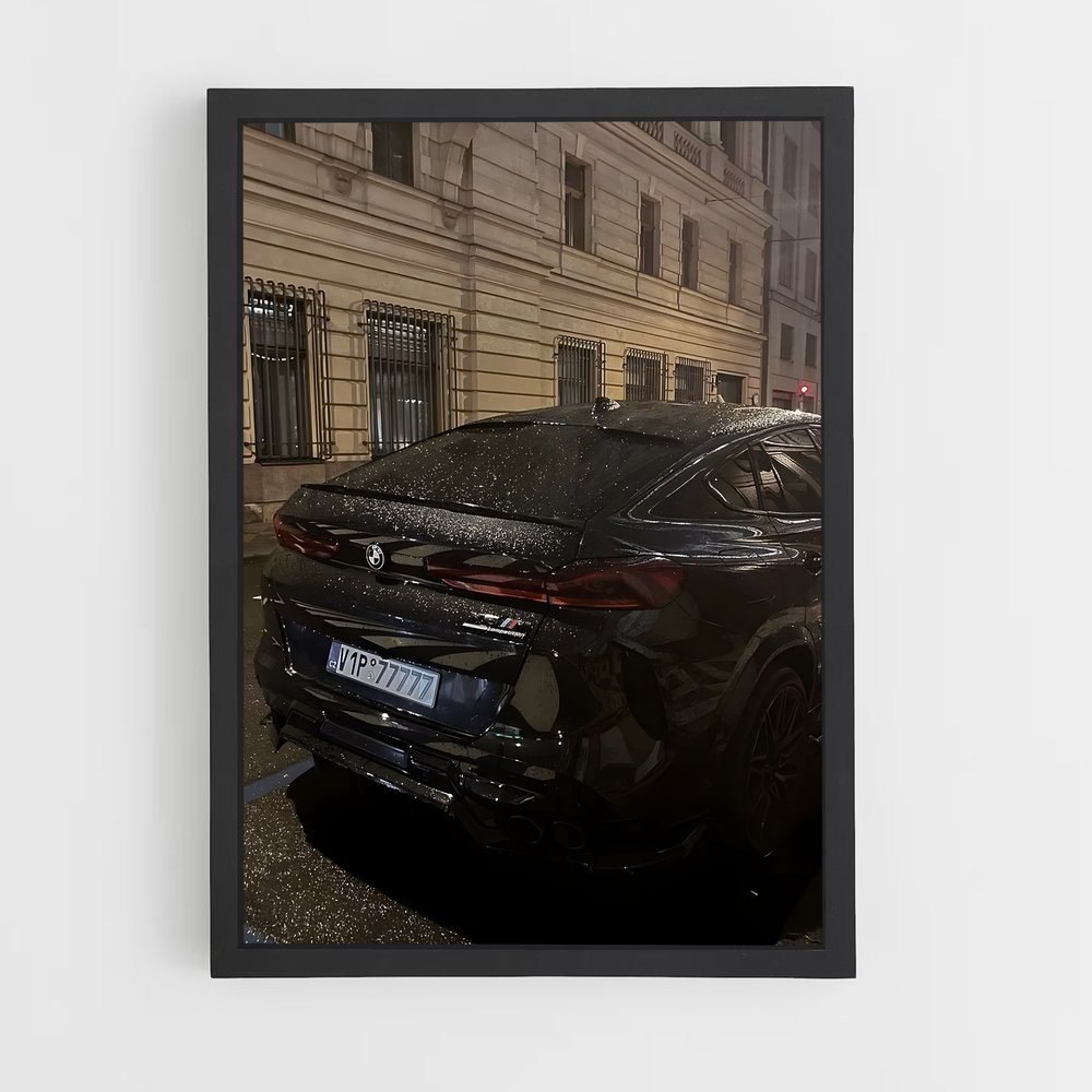 Poster Glace et Moteur – affiche BMW (vue 2)